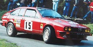 アルファ・ロメオ GTV6 1986年ツール・ド・コルス #15 B.Balas/E.Laine (ミニカー)
