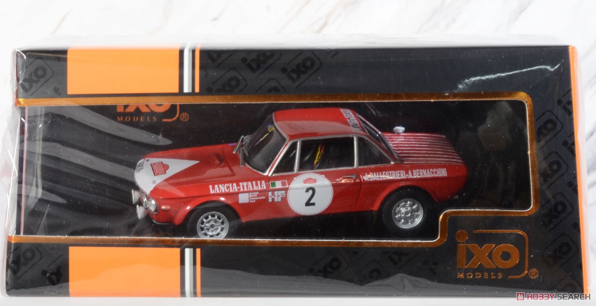Lancia Fulvia 1600 Coupe HF 1972 Rally Sanremo Winner #2 A.Ballestrieri / A.Bernacchini (Diecast Car) Package1