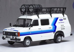 Ford Transit MKII `Team Ford` w/Roof Accessory (Diecast Car)