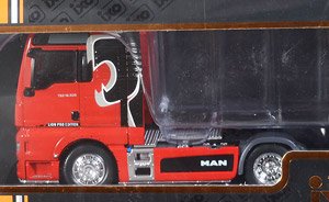 MAN TGX XXL D38 レッド (ミニカー)