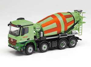 メルセデスベンツ アロクス 8x4レディーミクストコンクリートミキサー `Geiger` (ミニカー)