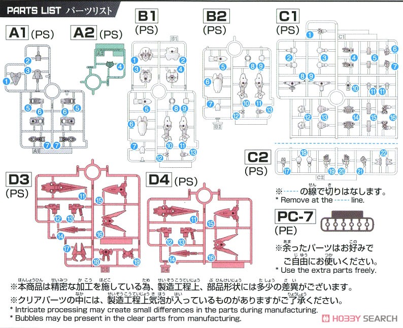 30MM EXM-E7a Spinatia [Assassin Type] (Plastic model) Assembly guide5