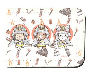 Leather Sticky Notes Book [Fire Force] 05 Wan Wan Nyain Fire Safety Day Ver. (GraffArt) (Anime Toy)