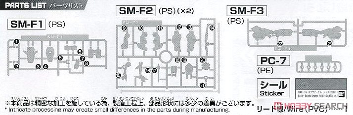 30MM エグザビークル (ドッグメカVer.) (プラモデル) 設計図8