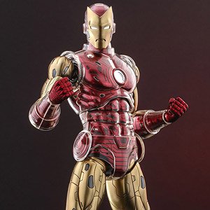 Comic Masterpiece Diecast - 1/6 Scale Fully Poseable Figure: Marvel Comics - The Origins Collection: Iron Man (Completed)