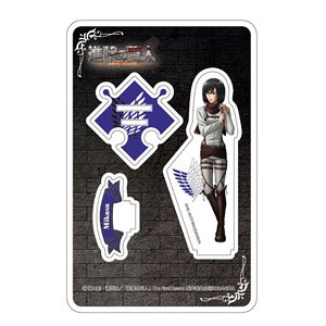 TV Animation [Attack on Titan] The Final Season Acrylic Stand Mikasa (Anime Toy)