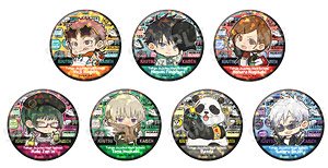 Jujutsu Kaisen Trading Hhologram Can Badge Holiday Ver. (Set of 7) (Anime Toy)