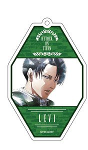 [Attack on Titan] Acrylic Key Ring Levi Art-Pic (Anime Toy)