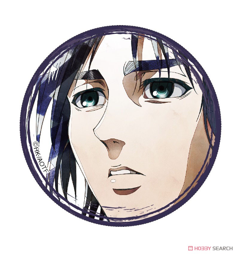 [Attack on Titan] Character Badge Collection Eren Art-Pic (Set of 8) (Anime Toy) 商品画像2