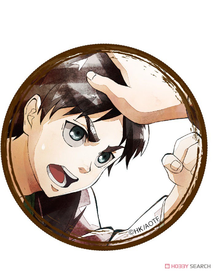 [Attack on Titan] Character Badge Collection Eren Art-Pic (Set of 8) (Anime Toy) 商品画像6