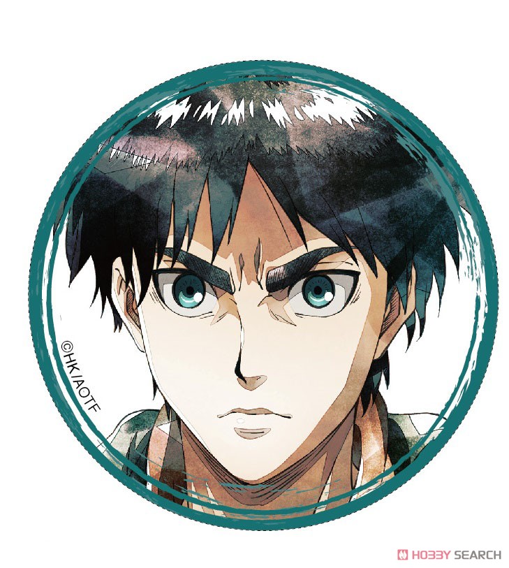 [Attack on Titan] Character Badge Collection Eren Art-Pic (Set of 8) (Anime Toy) 商品画像7