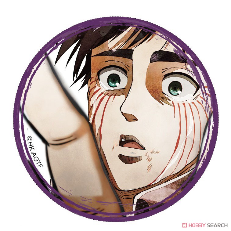 [Attack on Titan] Character Badge Collection Eren Art-Pic (Set of 8) (Anime Toy) 商品画像8