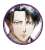 [Attack on Titan] Character Badge Collection Levi Art-Pic (Set of 8) (Anime Toy) Item picture2