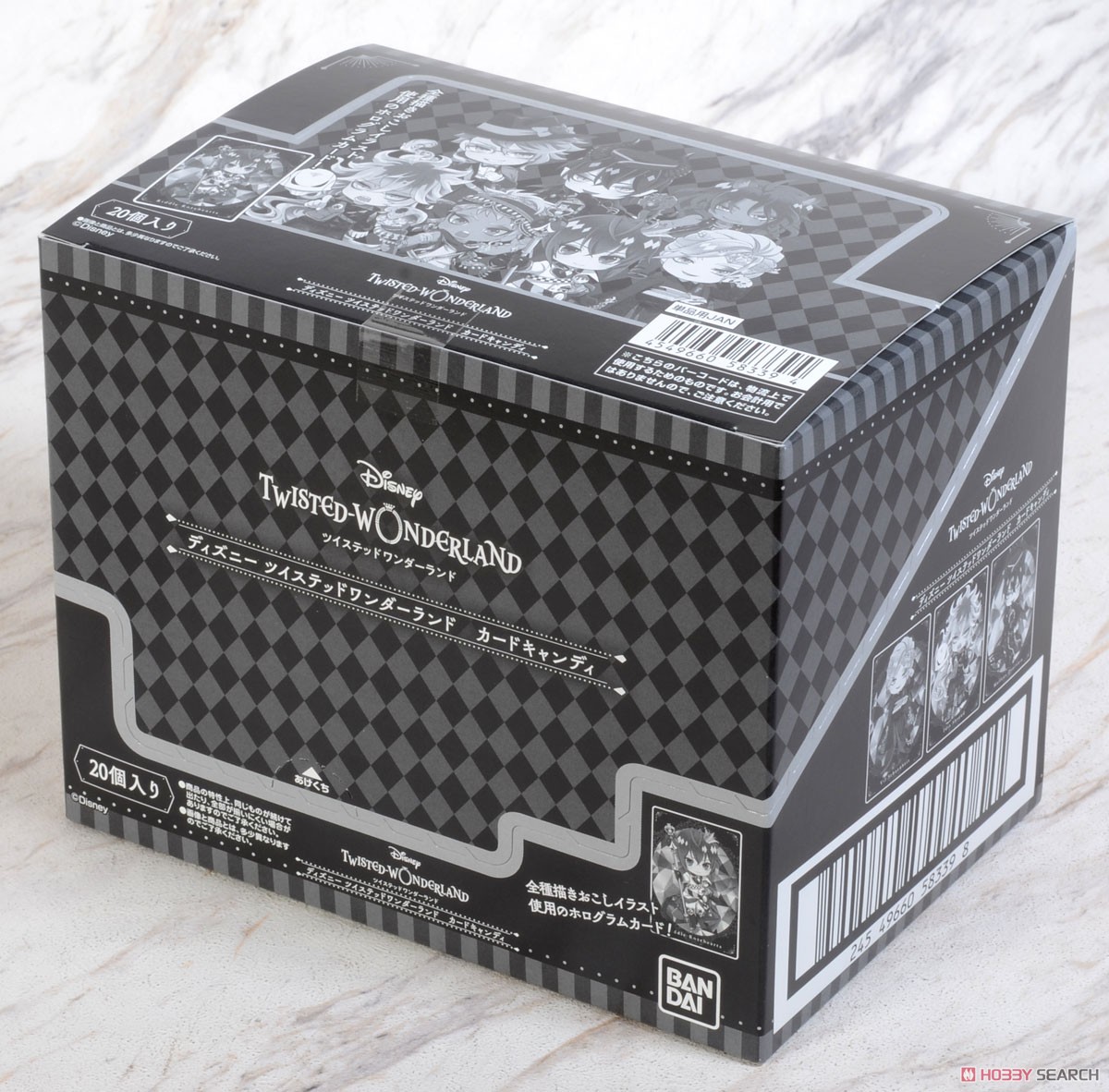 『ディズニー ツイステッドワンダーランド』 カードキャンディ (20個セット) (食玩) パッケージ1