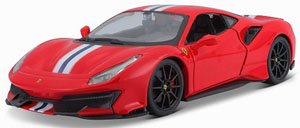 Ferrari 488 Pista (Red) (Diecast Car)