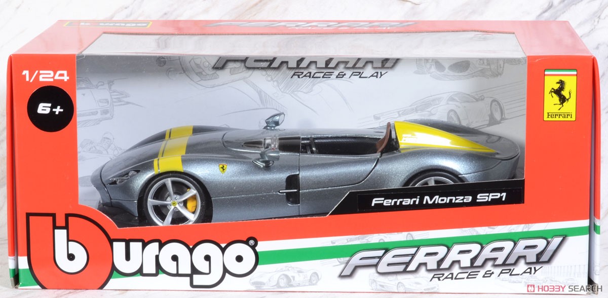 Ferrari Monza SP1 (Silver) (Diecast Car) Package1