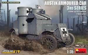 Austin Armoured Car 3rd Series: German, Austro-Hungarian, Finnish Service.Interior Kit (Plastic model)