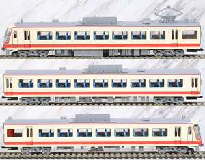 1/80(HO) Toyama Chiho Railway Series 16010 Three Car Set Finished Model with Interior (3-Car Set) (Pre-Colored Completed) (Model Train)