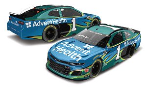 `カート・ブッシュ` #1 アドベントヘルス シボレー カマロ NASCAR 2021 (ミニカー)