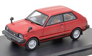 Toyota Starlet Si (1982) ラブリーレッド (ミニカー)