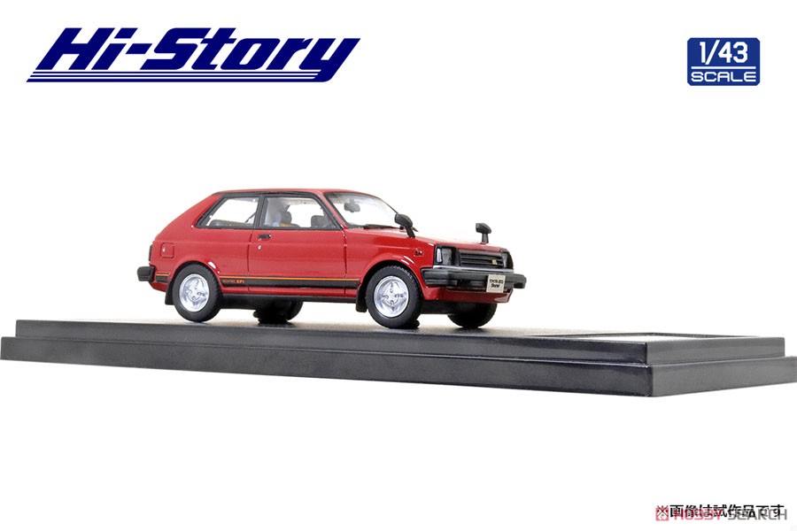 Toyota Starlet Si (1982) ラブリーレッド (ミニカー) 商品画像3