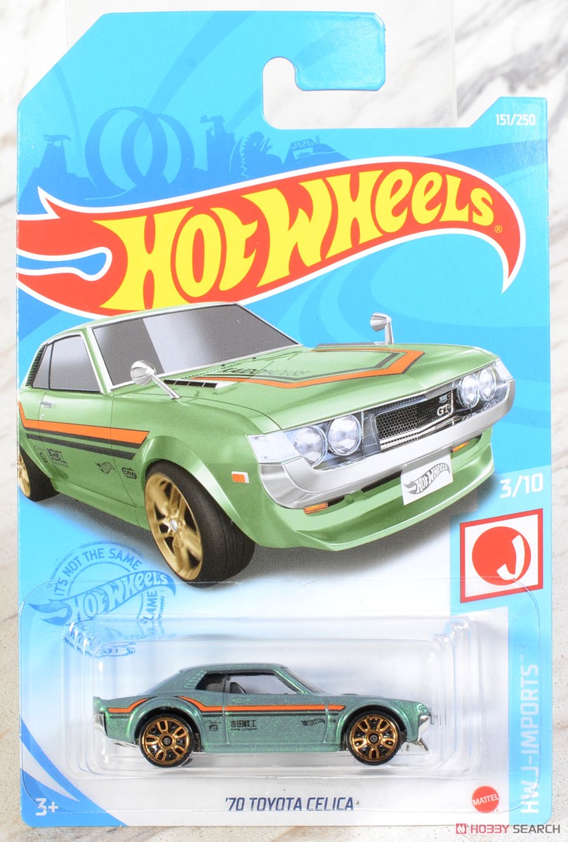 ホットウィール ベーシックカー `70 トヨタ セリカ (玩具) パッケージ2
