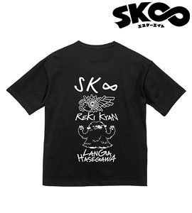 SK∞ エスケーエイト レキ＆ランガ BIGシルエットTシャツ ユニセックス(サイズ/M) (キャラクターグッズ)