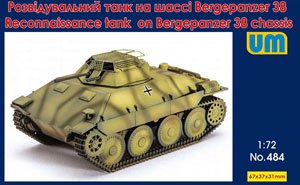 Reconnaissance Tank on Bergepanzer 38 Chassis (Plastic model)