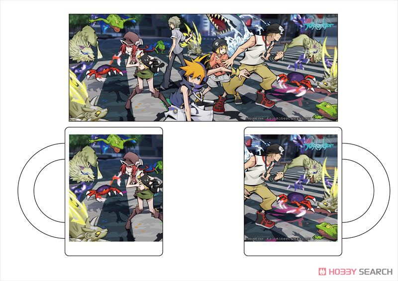 The World Ends with You: The Animation Mug Cup B (Anime Toy) 商品画像1