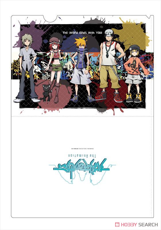 The World Ends with You: The Animation A4 Clear File (Anime Toy) Item picture1