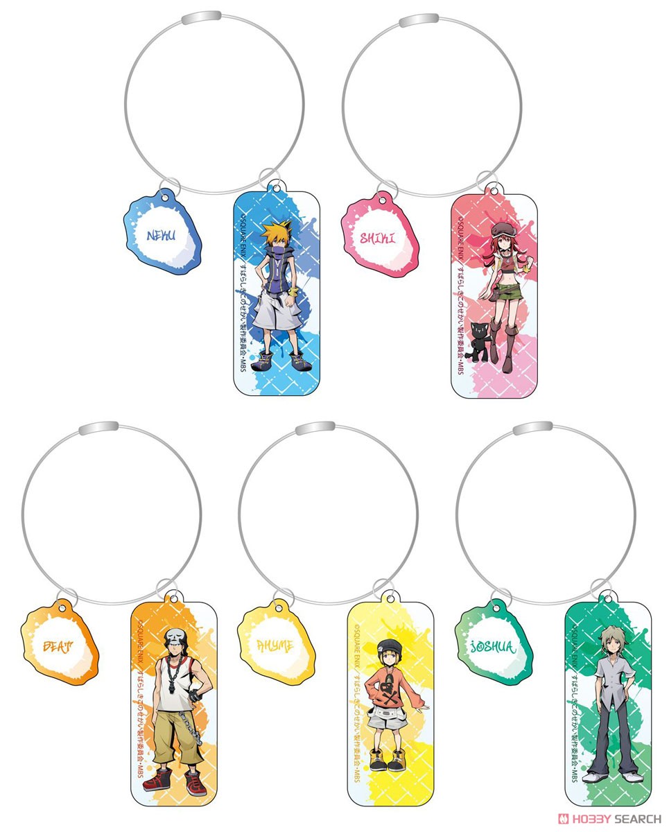 The World Ends with You: The Animation Name Acrylic Key Ring Joshua (Anime Toy) その他の画像1