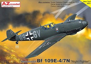 Bf109E-4/7 `Night Fighter` (Plastic model)