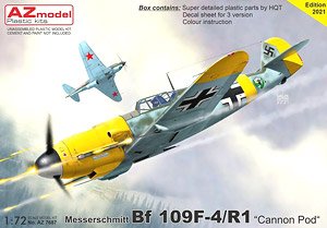 Bf109F-4/R1 `Cannon Pod` (Plastic model)