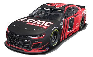 `チェイス・エリオット` #9 アドレナリンショック シボレー カマロ NASCAR 2021 (ミニカー)