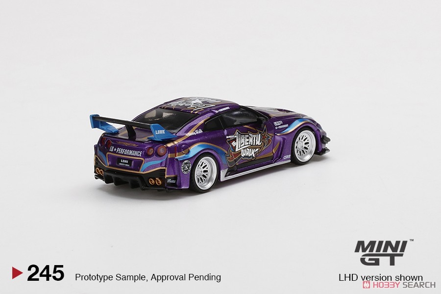 LB-Silhouette Works GT Nissan 35GT-RR Ver.1 `Purple Metallic` (LHD) (Diecast Car) Item picture2