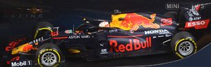 Aston Martin Red Bull Racing RB16 - Max Verstappen - Winner Abu Dhabi GP 2020 (Diecast Car)