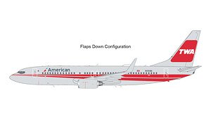 737-800(W) American Airlines N915NN TWA Heritage Livery, (FD) (Pre-built Aircraft)