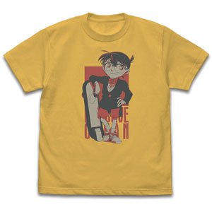 Detective Conan Conan Edogawa Window T-Shirt Banana M (Anime Toy)