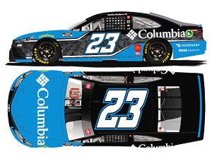 Bubba Wallace 2021 Columbia Toyota Camry NASCAR 2021 (Color Chrome Series) (Diecast Car)
