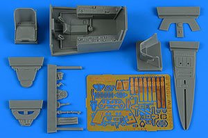 Fw190A-8 Cockpit Set (for Revell) (Plastic model)