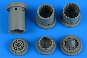 F-104S/G Starfighter Exhaust Nozzle (for Hasegawa) (Plastic model)