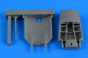 Harrier Gr.1/Gr.3 /Av-8A Air Brake (for Kinetic) (Plastic model)