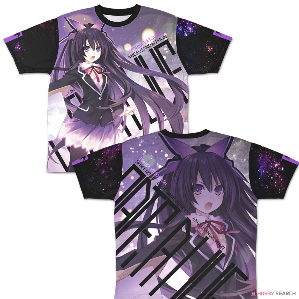 Date A Live IV Tohka Yatogami Limited Deployment of Astral Dress Ver. Double Sided Full Graphic T-Shirt M (Anime Toy) 商品画像1