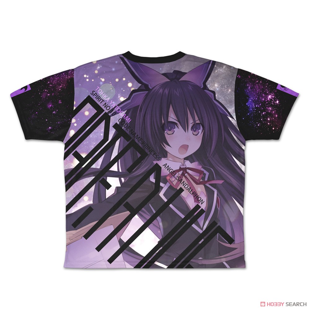 Date A Live IV Tohka Yatogami Limited Deployment of Astral Dress Ver. Double Sided Full Graphic T-Shirt M (Anime Toy) 商品画像3