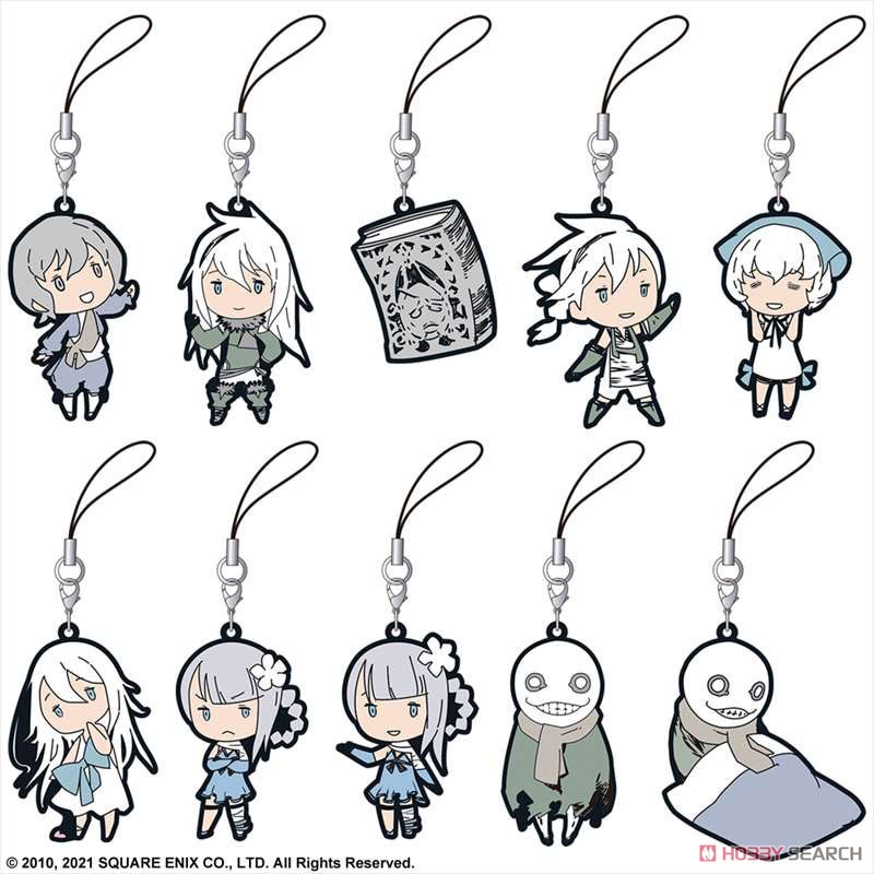 NieR Replicant ver.1.22474487139... トレーディングラバーストラップ (10個セット) (キャラクターグッズ) 商品画像1