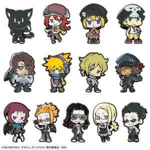 The World Ends with You: The Animation Metal Pin Badge Collection (Set of 13) (Anime Toy)