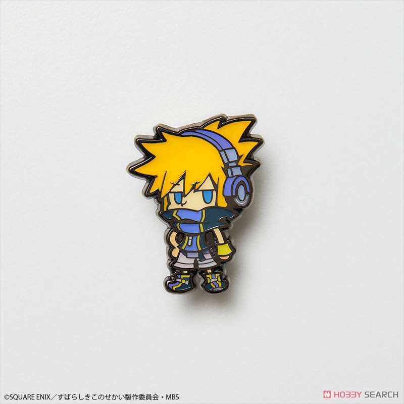 The World Ends with You: The Animation Metal Pin Badge Collection (Set of 13) (Anime Toy) Item picture1