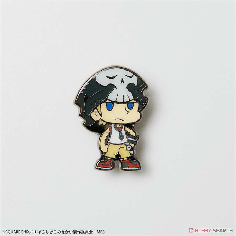 The World Ends with You: The Animation Metal Pin Badge Collection (Set of 13) (Anime Toy) Item picture3