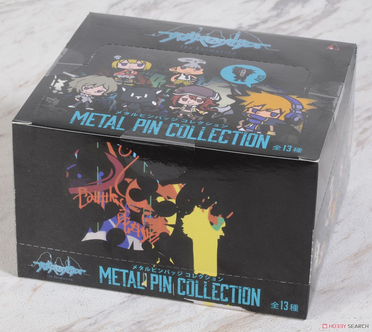 The World Ends with You: The Animation Metal Pin Badge Collection (Set of 13) (Anime Toy) Package1