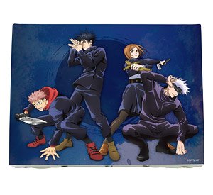 Canvas Art [Jujutsu Kaisen] 01 Yuji Itadori & Megumi Fushiguro & Nobara Kugisaki & Satoru Gojo (Anime Toy)